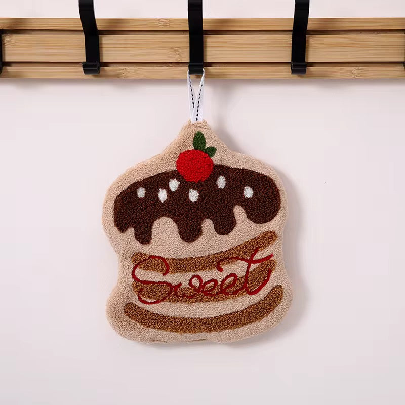 Cute Fruit Embroidered Hand Towels