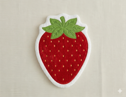 Cute Fruit Embroidered Hand Towels