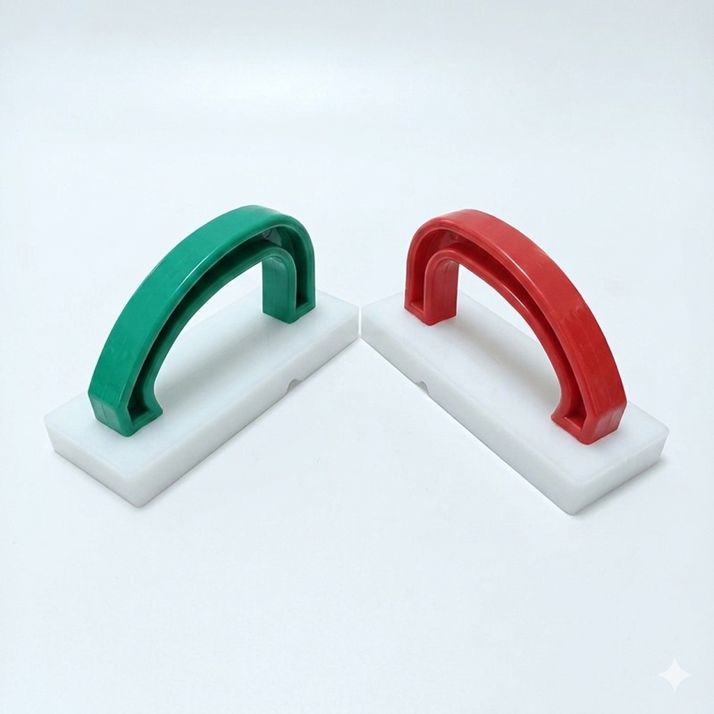 Cutting Board Scraper with Stainless Steel Blade